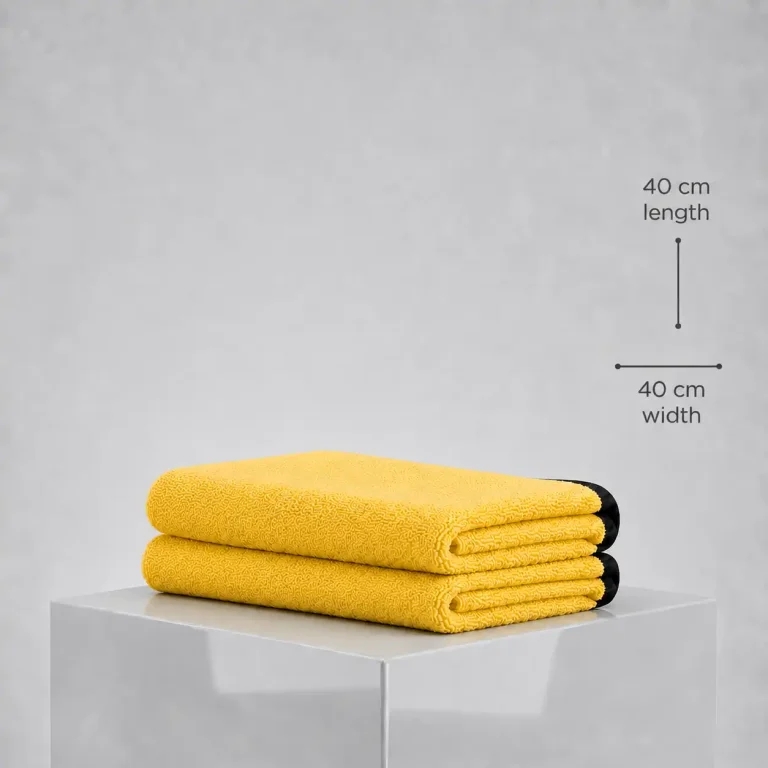 FuelX Premium Microfiber Detailing Towel (Pack Of 2)