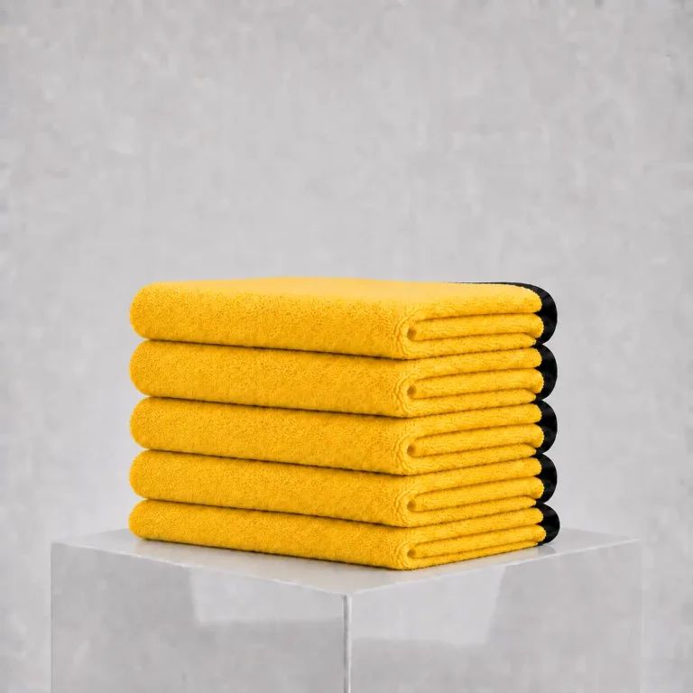 FuelX Premium Microfiber Detailing Towel (Pack Of 5)