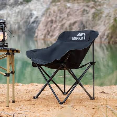 Foldable Camping Chair Portable Heavy Duty Outdoor Folding Chair for Camping & Travel